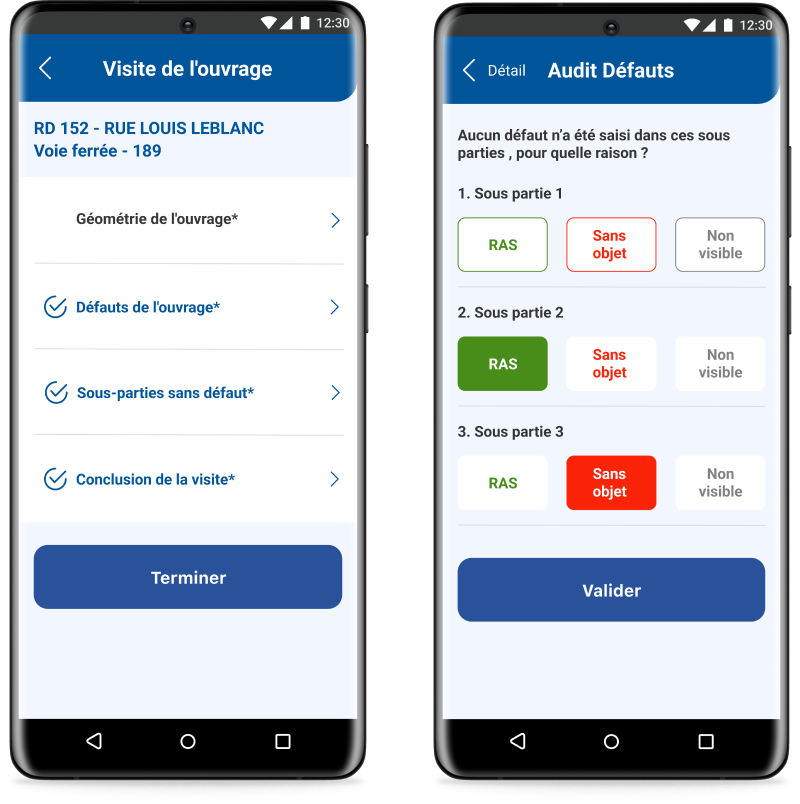 Application audit Xamarin
