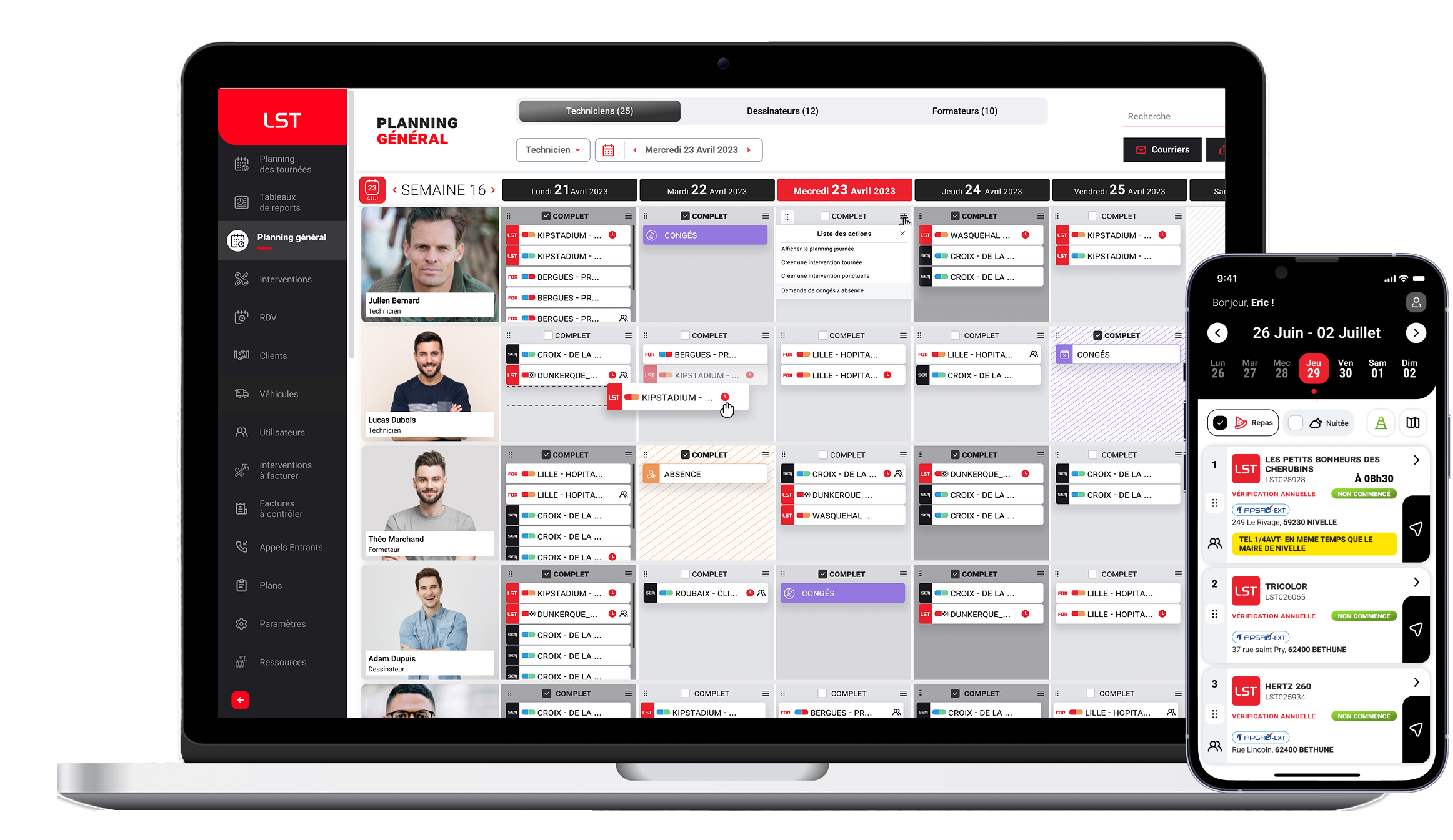 Application planning